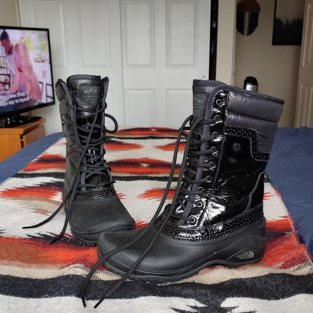 Lightly Worn North Face Winter Boots